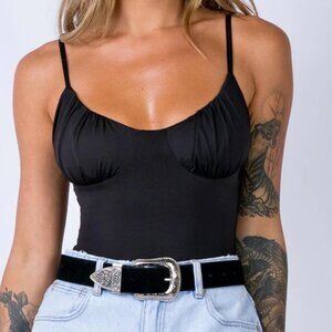 Princess Polly Levy Black Bodysuit